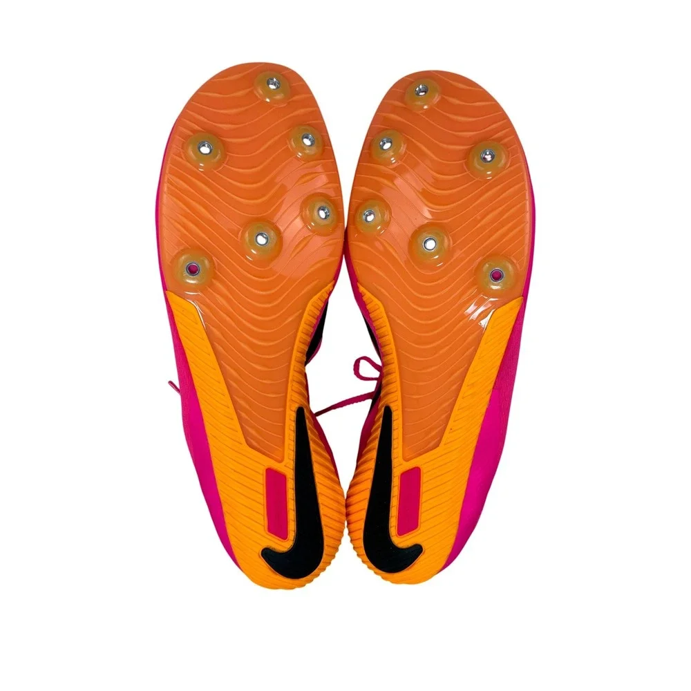 Nike Zoom Rival Sprint Track Field Spike Shoes 14 Hyper Pink Orange DC8753-600